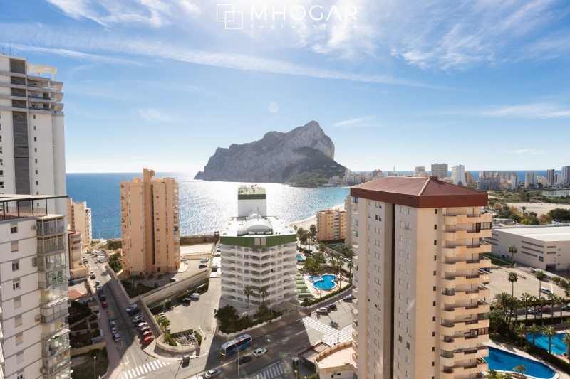 Calpe - Bonito apartamento en venta- 2 dormitorios, gran terraza y vistas al mar!